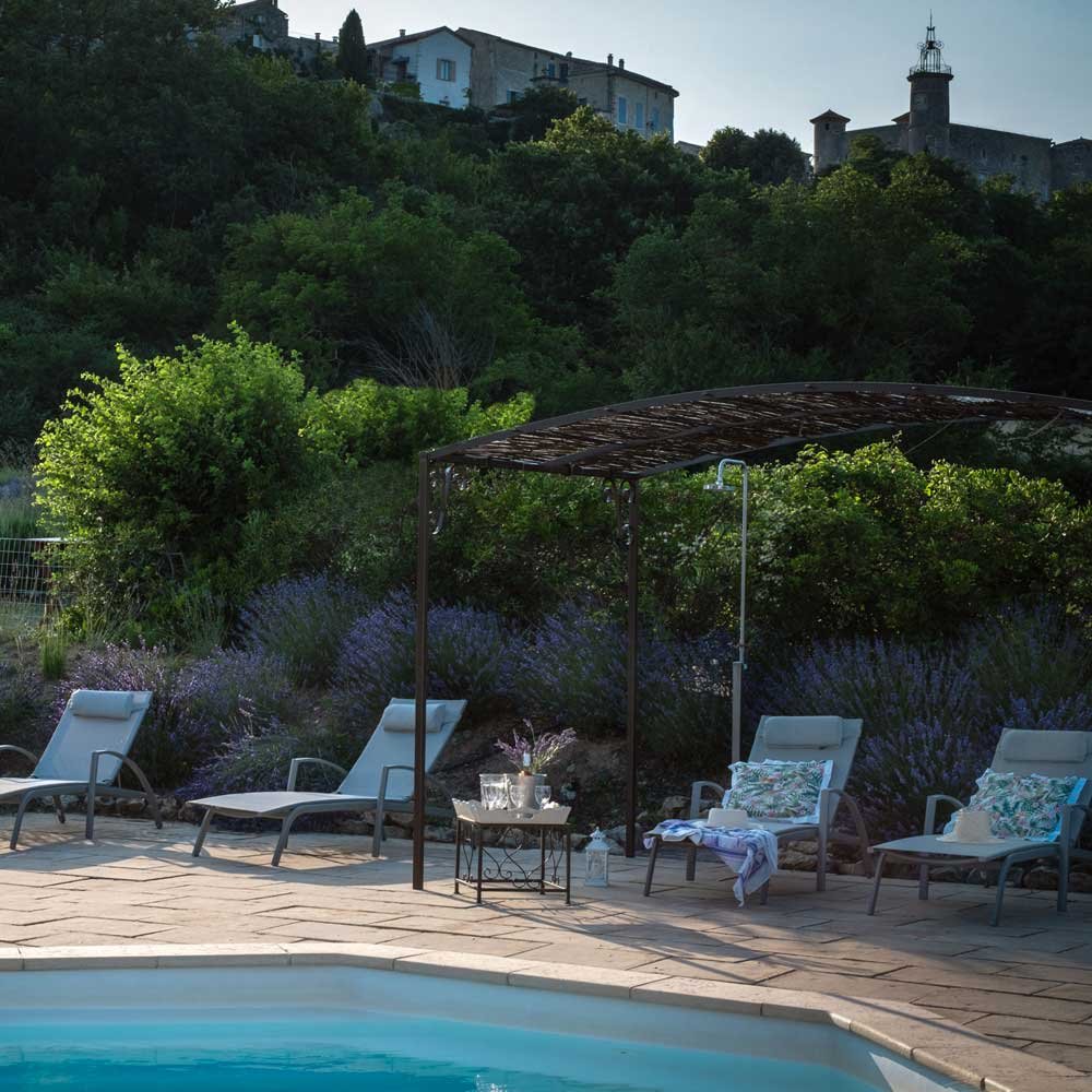 Location d'un mas avec piscine près d'Uzes, Pont du Gard