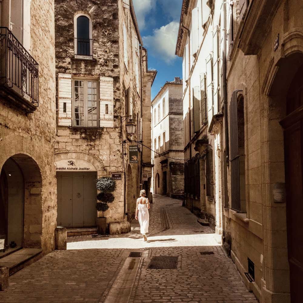 Location d'un grand mas à Uzès 