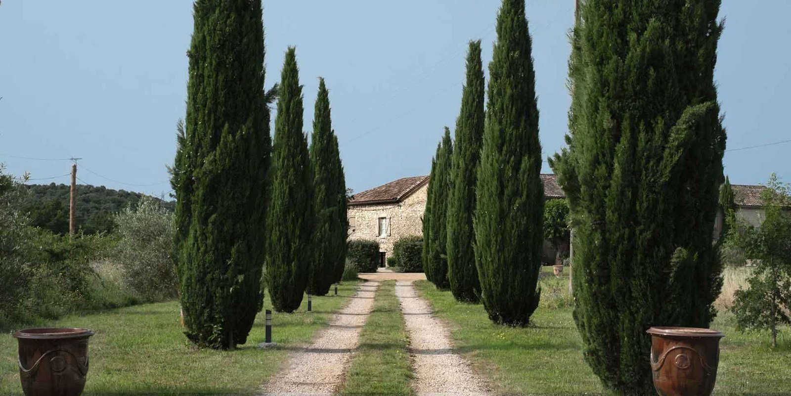 Un mas provençal pour mariages dans l'arrière-pays d'Uzès 